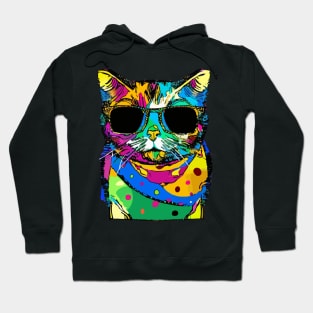 trippy Cat Hoodie